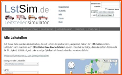 Screenshot des Spiels LstSim.de